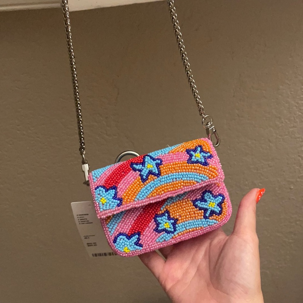 Urban outfitters beaded crossbody purse
